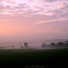 Sonnenaufgang vor Charkow / Ukraine