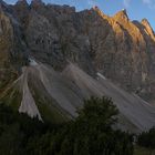 Sonnenaufgang vor der Falkenhütte