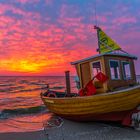 "Sonnenaufgang vor der Küste der Insel Usedom 2017"