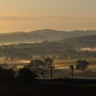 Sonnenaufgang vor der röhn