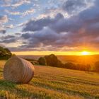 Sonnenaufgang vor einen stürmischen Tag