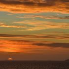 Sonnenaufgang vor Föhr