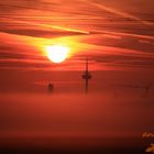 Sonnenaufgang vor Köln