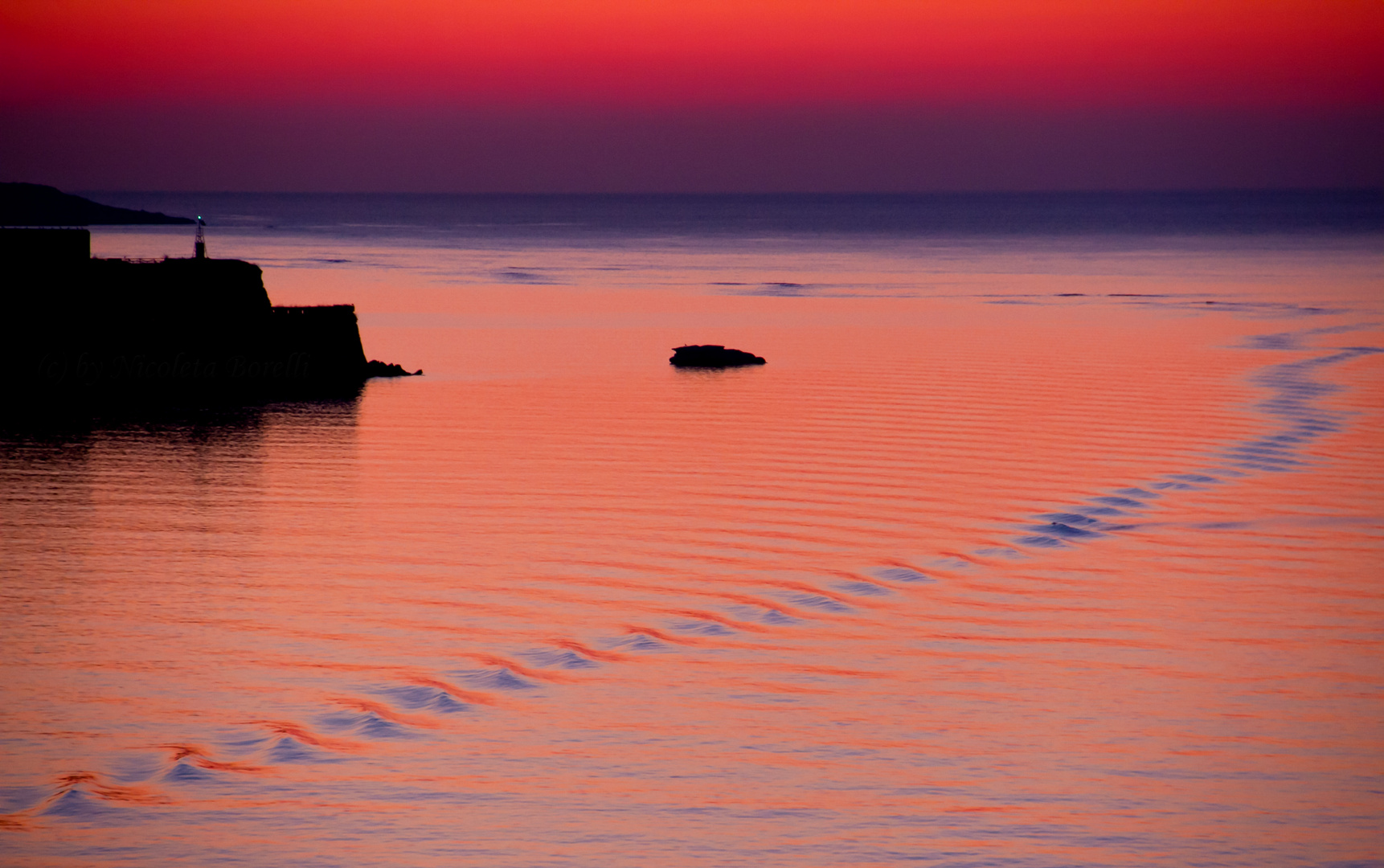 Sonnenaufgang vor Kreta