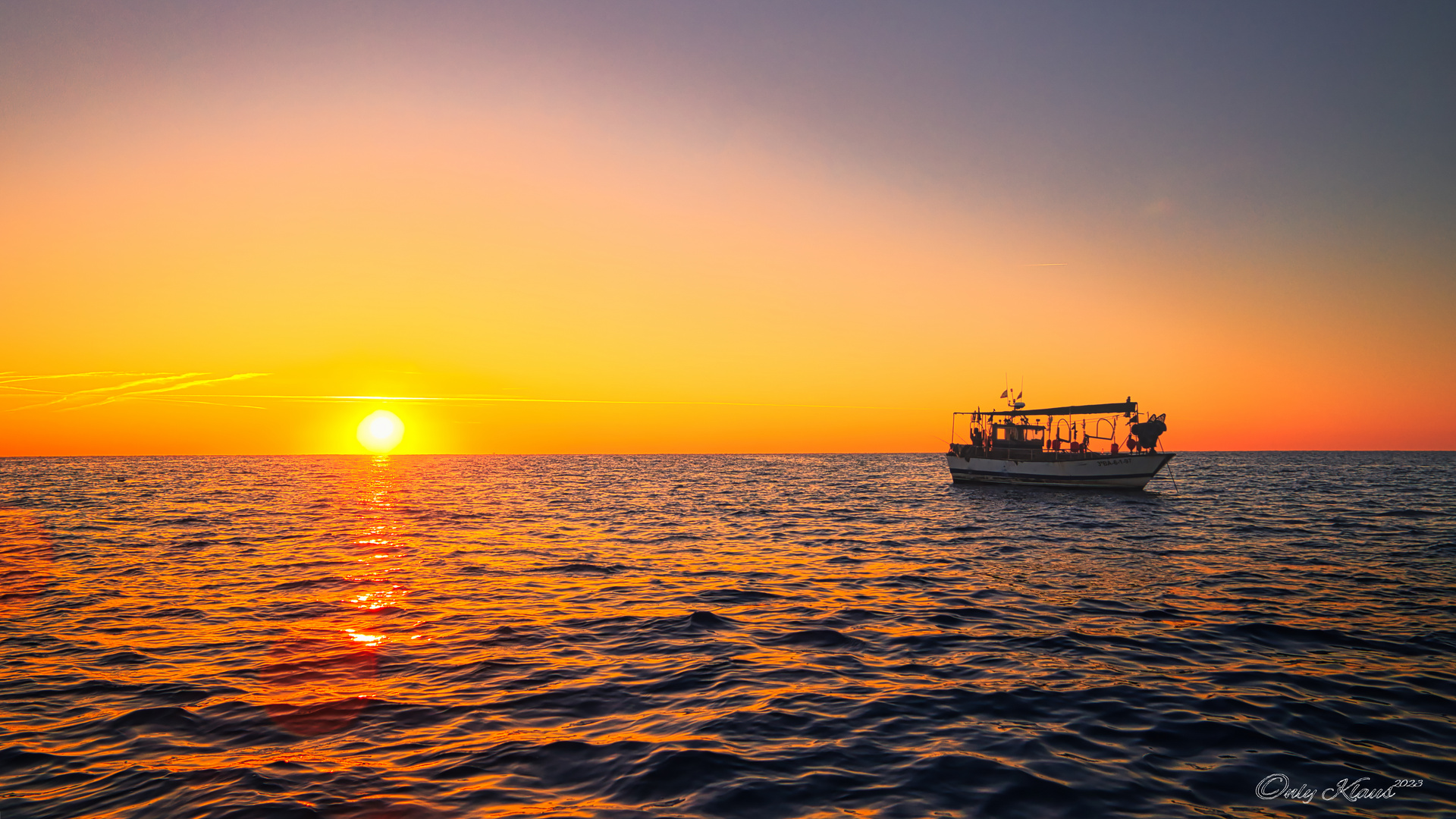 Sonnenaufgang  vor San Pere Pescador