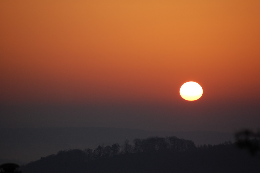 Sonnenaufgang vorm Haus 2