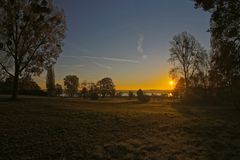 Sonnenaufgang Wannsee
