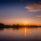 Sonnenaufgang Weser