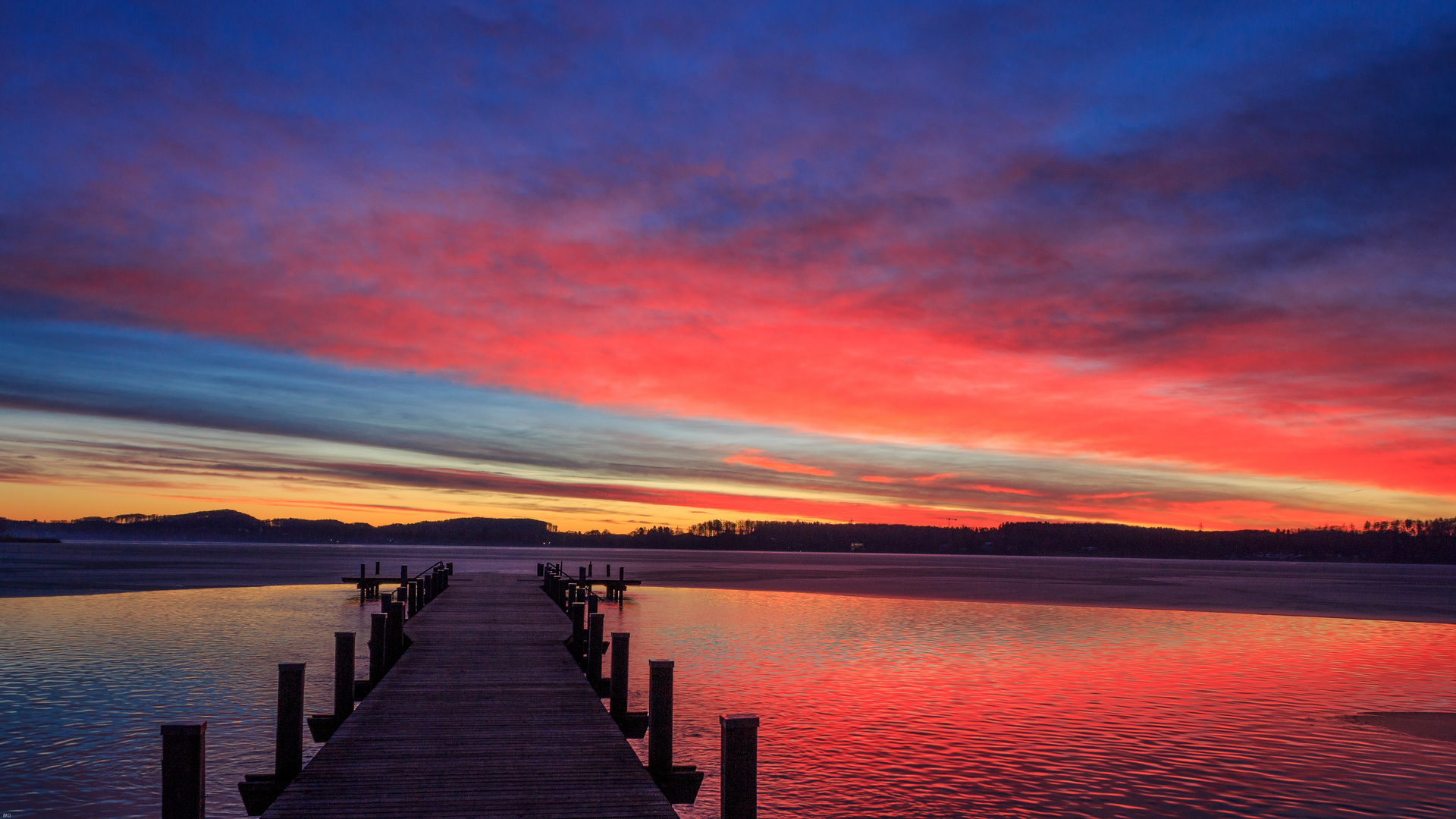 Sonnenaufgang Wörthsee