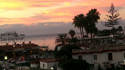 Sonnenaufgang wunderschön auf Gran Canaria