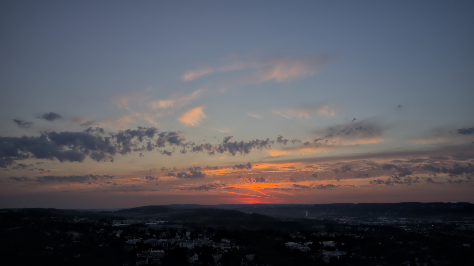 Sonnenaufgang Wuppertal