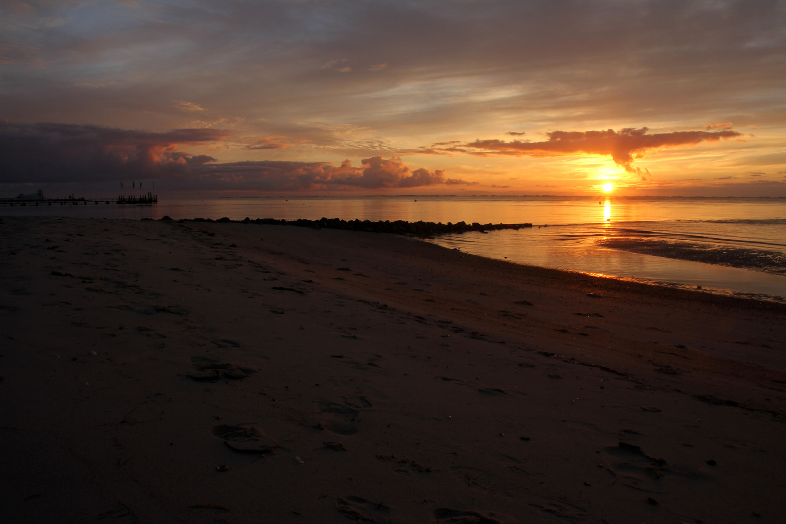 Sonnenaufgang Wyk auf Föhr 2