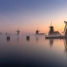 Sonnenaufgang Zaanse Schans Holland 001