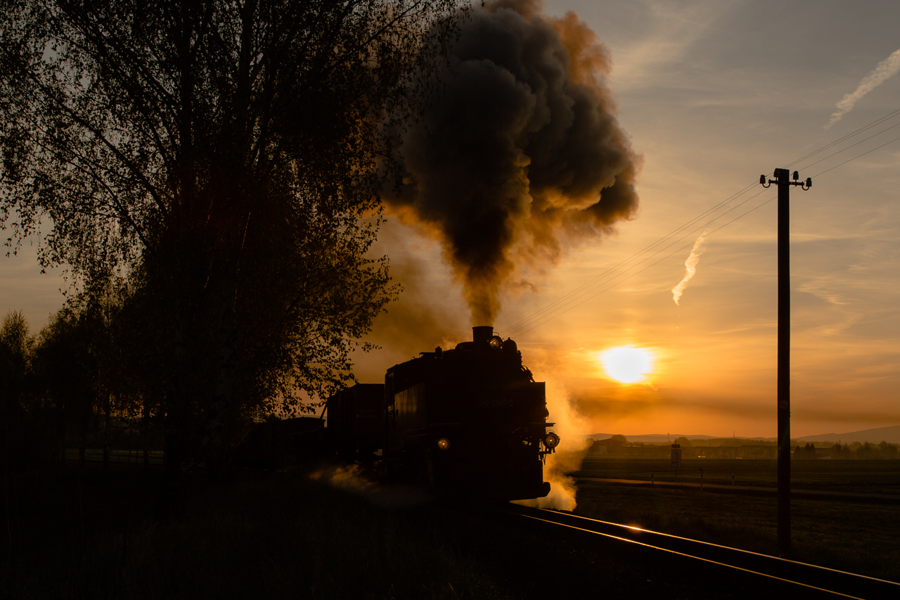 Sonnenaufgang Zittau Vorstadt