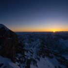 Sonnenaufgang Zugspitze