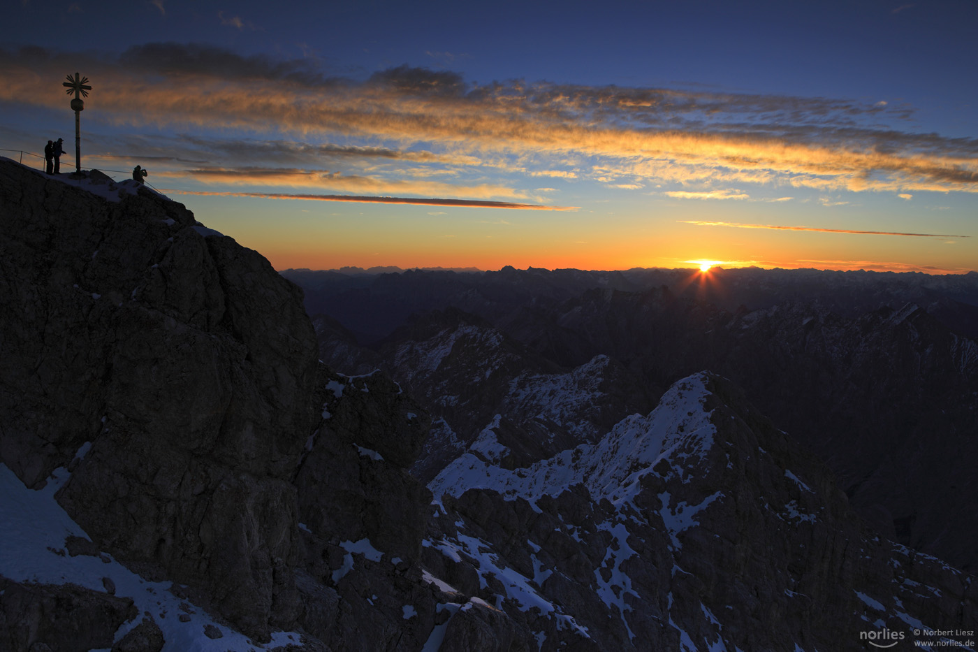 Sonnenaufgang Zugspitze