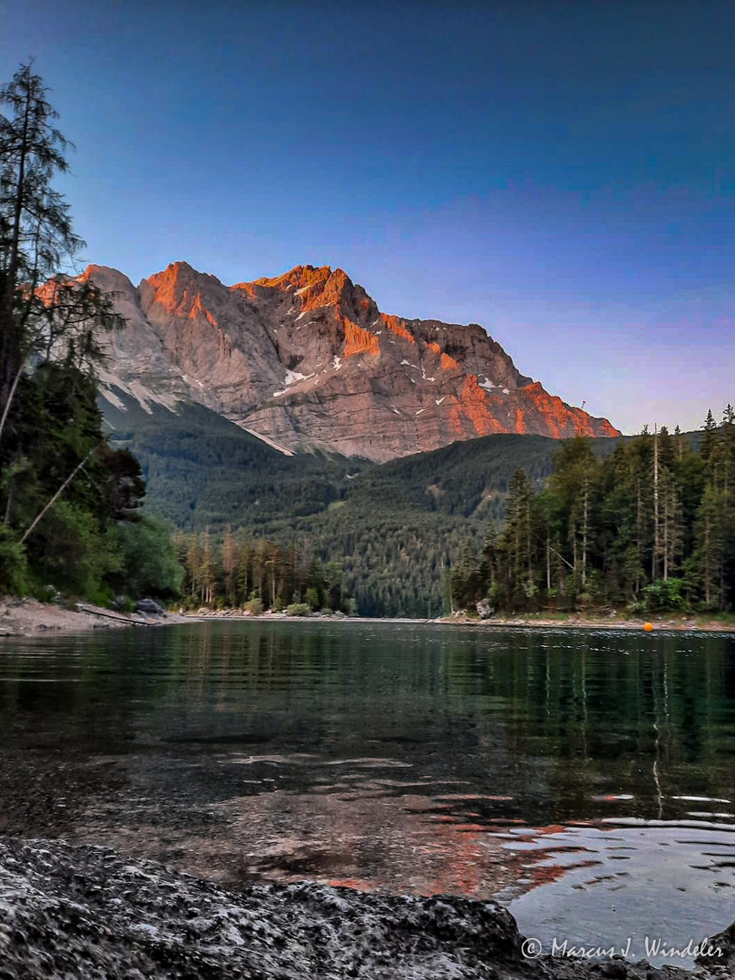 Sonnenaufgang - Zugspitze