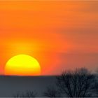 Sonnenaufgang zum ersten warmen Tag des Jahres