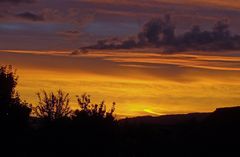 Sonnenaufgang ; zur Vorfreude auf den morgigen Tag ! Hoffendlich....;