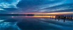 … Sonnenaufgang zur Winterszeit …