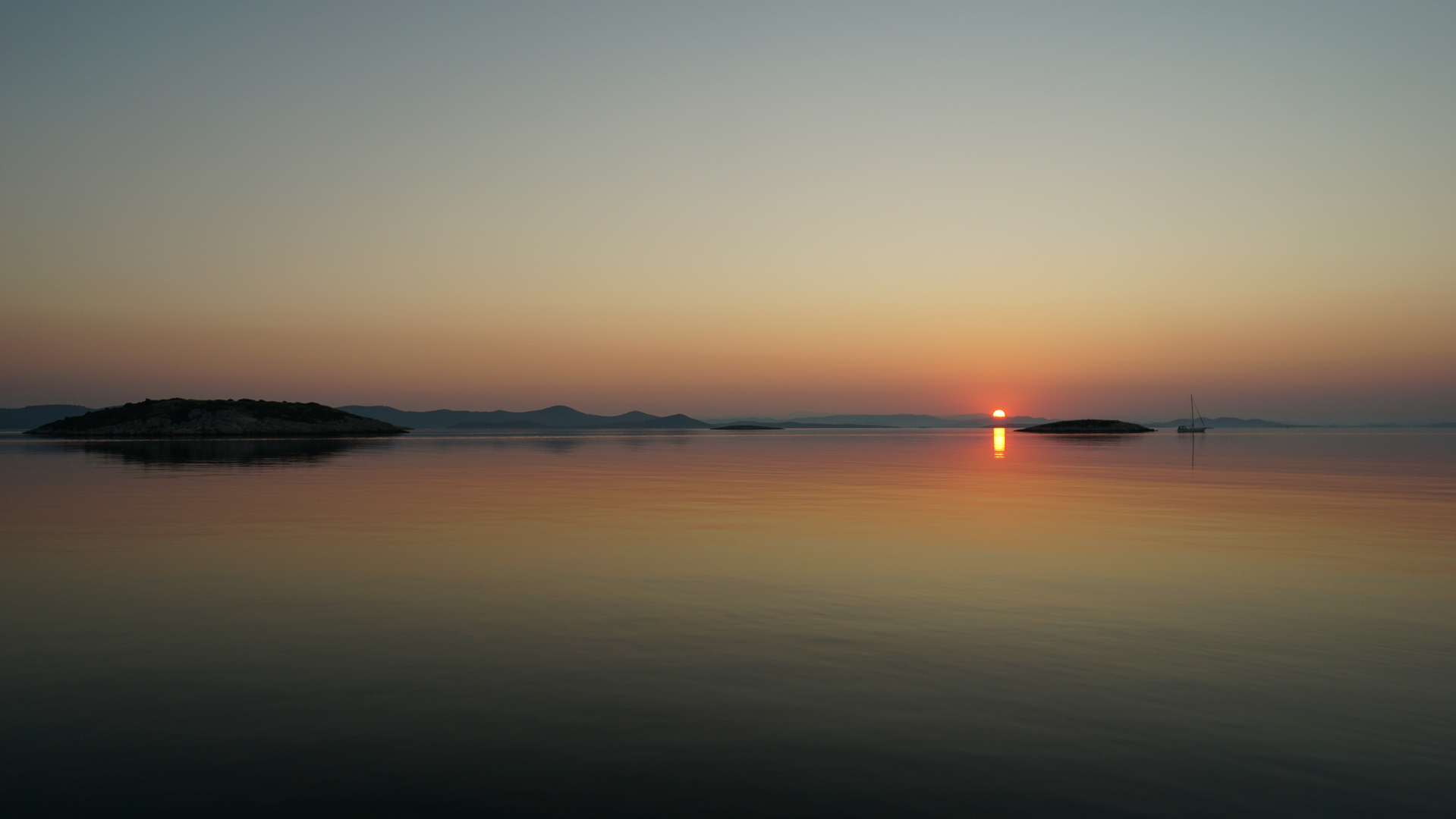 Sonnenaufgang Zut/Kroatien