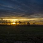 Sonnenaufgang zwischen Helmstedt und Esbeck