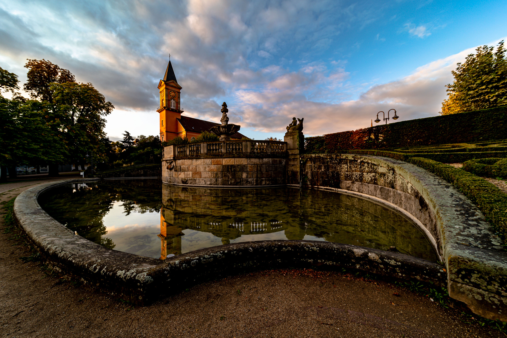 Sonnenaufgang_Kurpark_Bad Dürkheim#1