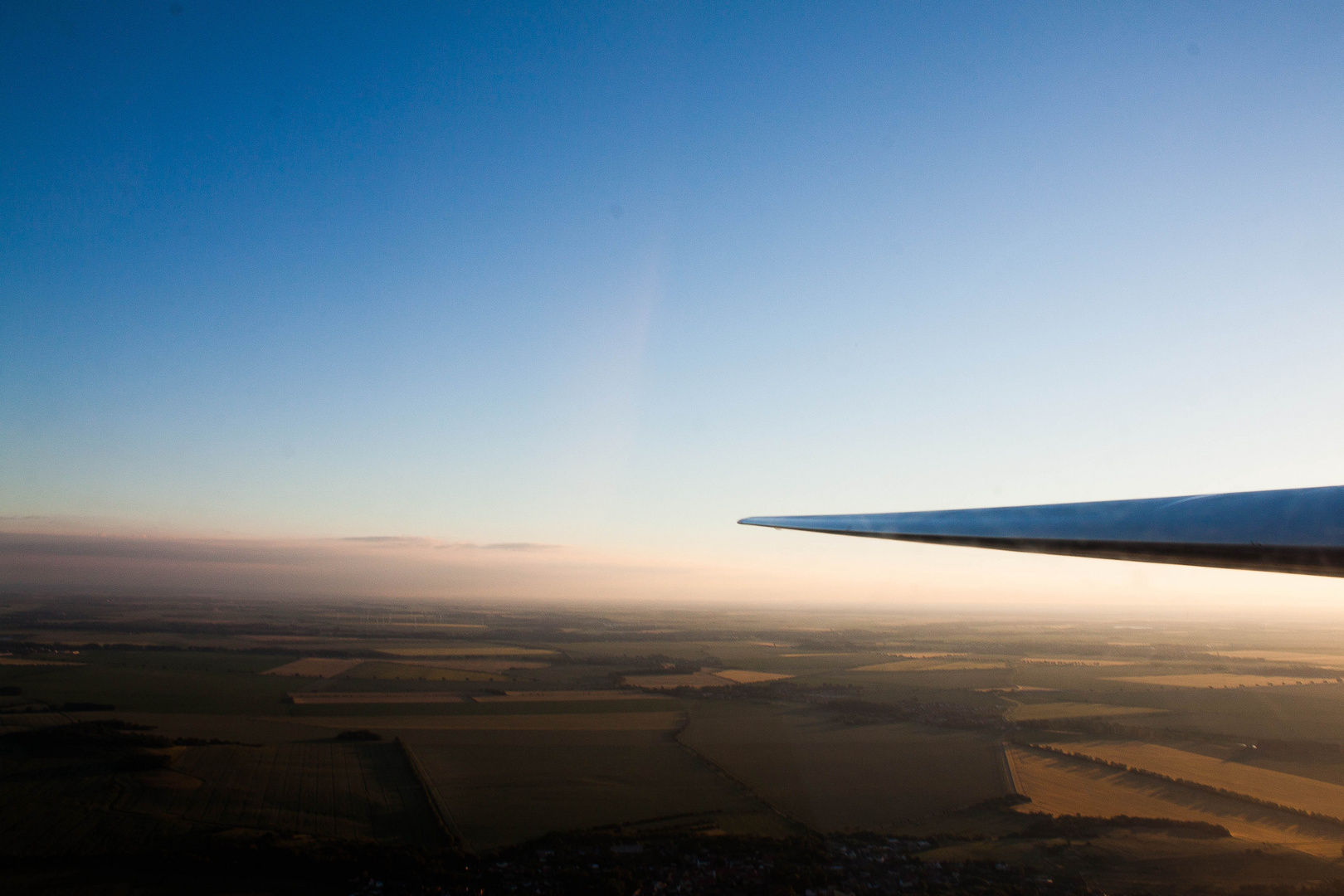 Sonnenaufgangsflug