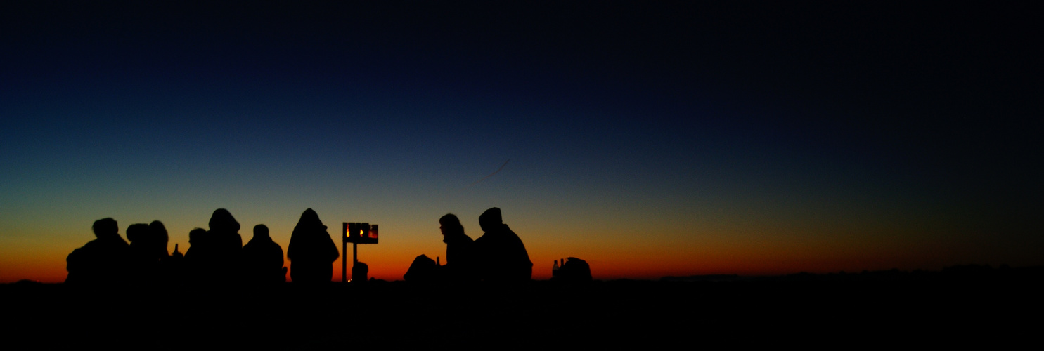 Sonnenaufgangsgrillen