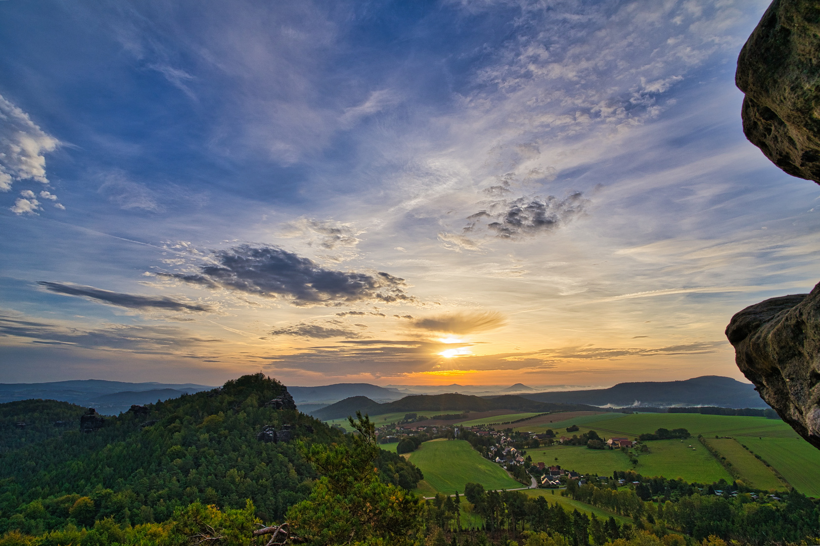 Sonnenaufgangsstimmung