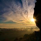 Sonnenaufgangsstimmung an der Teufelsmauer