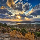 Sonnenaufgangsstimmung auf Kreta