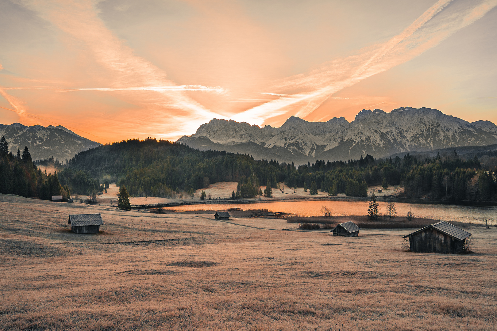 Sonnenaufgangswandern am Geroldsee