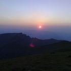 Sonnenaugänge in Bucegi (Rumänien)