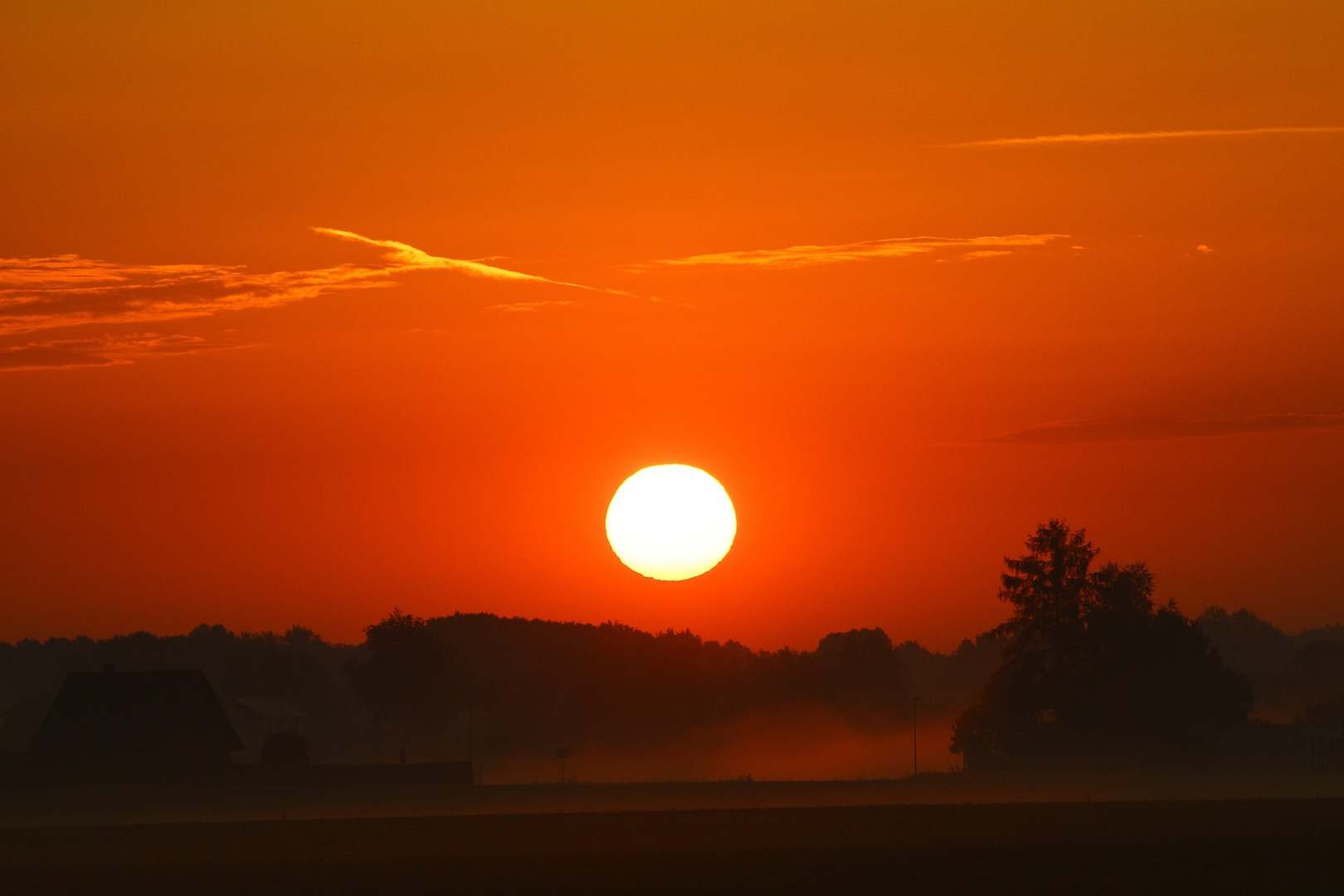 Sonnenauufgang, Dinstag 15.08.2023