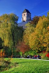 Sonnenbad am Schlossteich