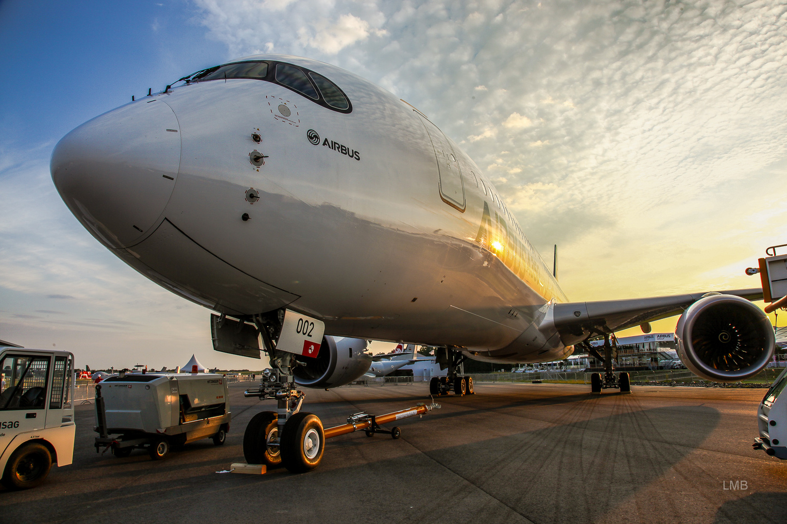 Sonnenbad nach Flugprogramm