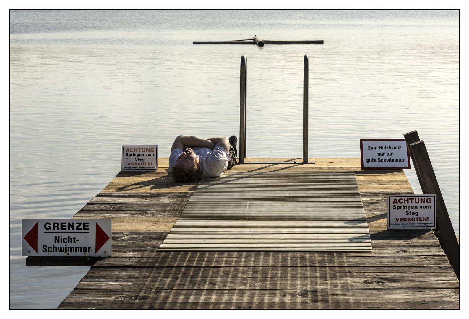 Sonnenbaden erlaubt