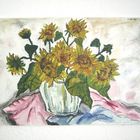 Sonnenblumen in Vase