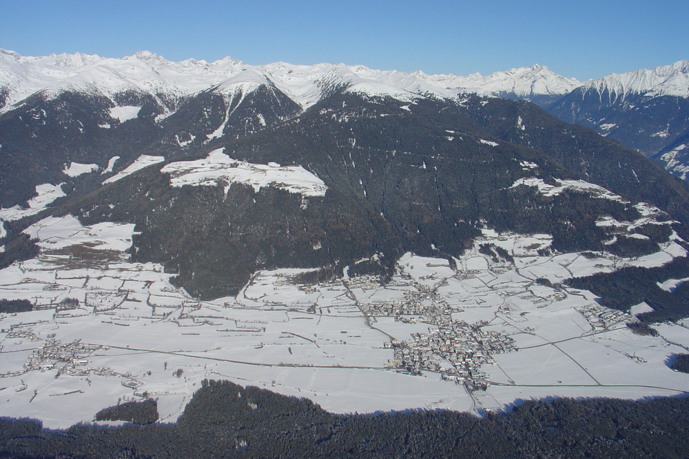 Sonnendorf Pfalzen im Winterkleid