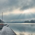 Sonnendurchbruch über dem Maschsee