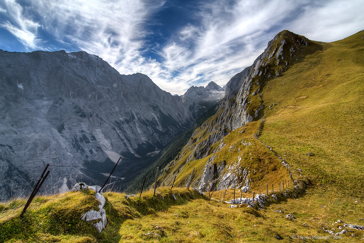 Sonnendurchflutete Alm