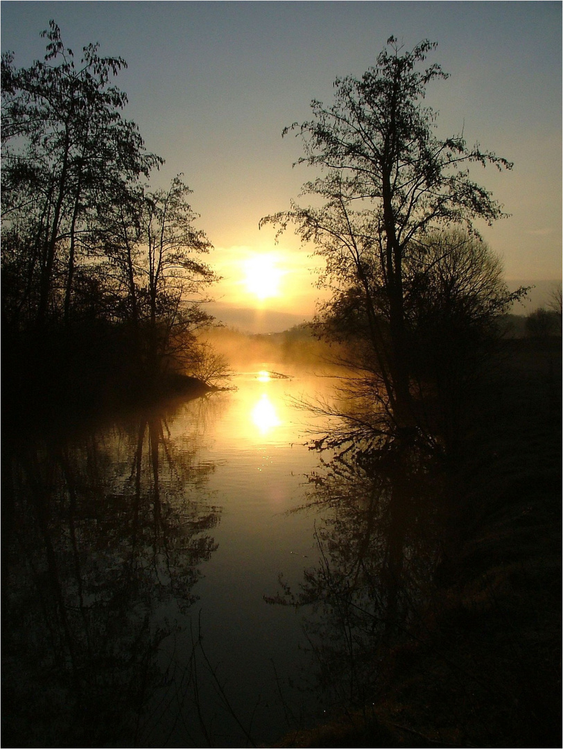 Sonnenenaufgang über dem Aurachtal 2