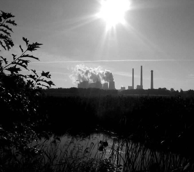 Sonnenenergie und Braunkohlenenergie