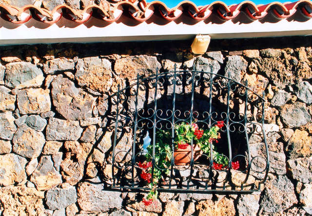 Sonnenfenster auf Teneriffa