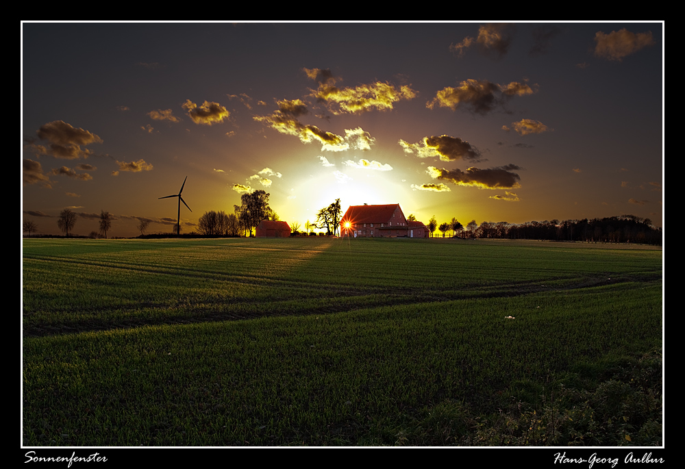 Sonnenfenster