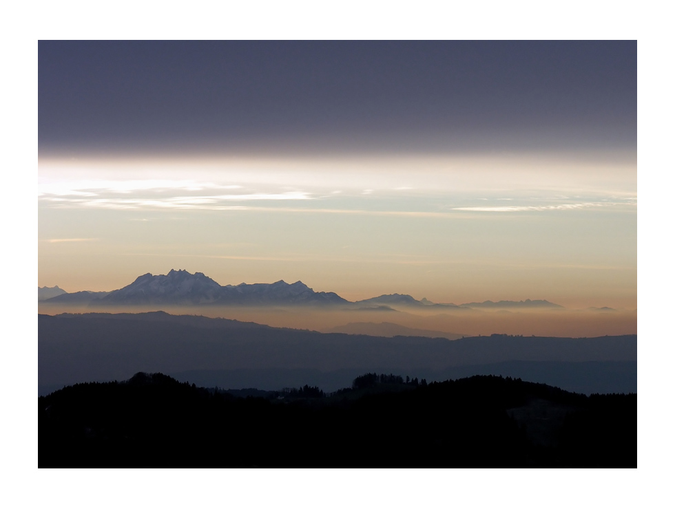 Sonnenfenster über dem Pilatus