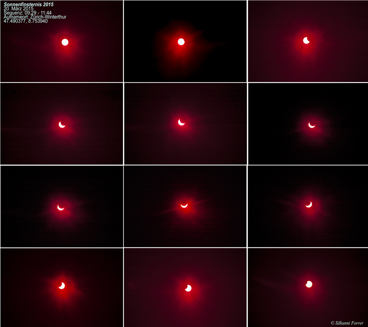 Sonnenfinsternis 2015, Sequenz