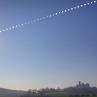 Sonnenfinsternis 2015 über der Ronneburg