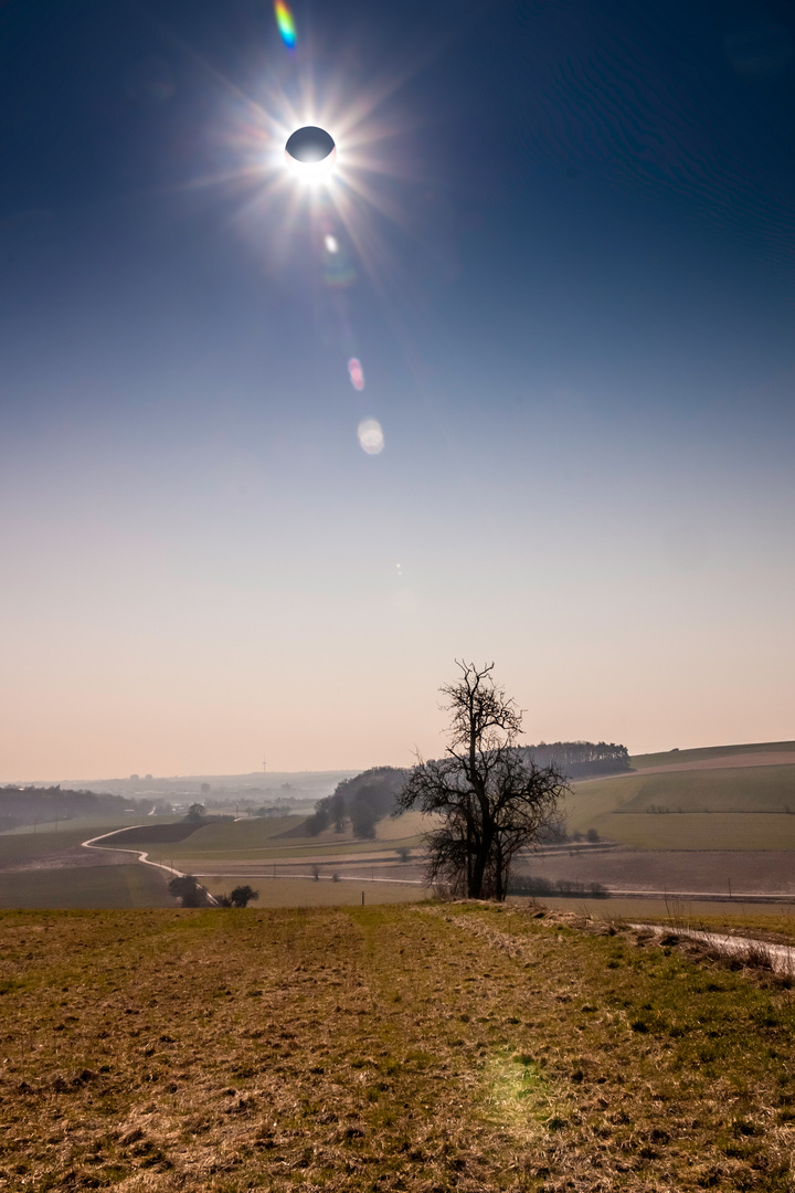 Sonnenfinsternis 20.3.2015 bei Regensburg